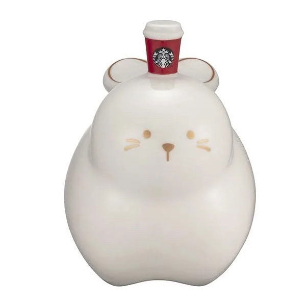 STARBUCKS Starbucks Overseas Taiwan 2023 Year of the Rabbit Rabbit's Piggy Bank Ceramic Coffee Zodiac New Year 2023 Coin Bank Sakura Sakura Sakura Cup Cup Pink Spring Cute Stylish Return