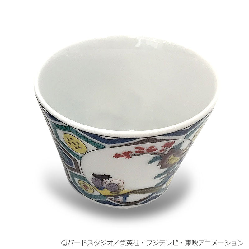 Dragon Ball Kutani ware mini cup Old Kutani style romance master training map