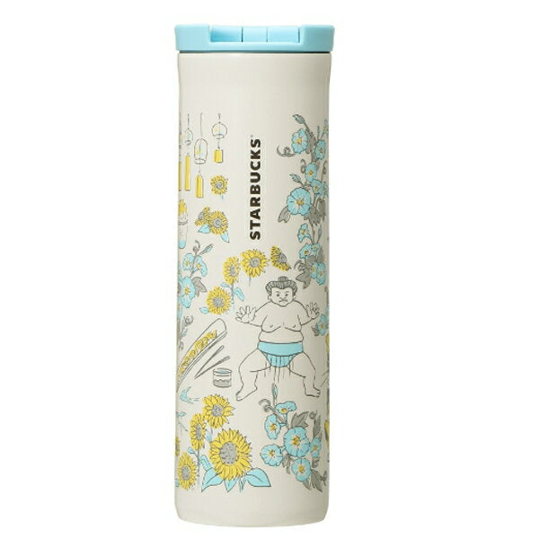 STARBUCKS Starbucks Tumbler Coffee Starbucks Japan Limited Been There Series Stainless Bottle JAPAN Summer 473ml Summer Sunflower Vacuum Double Structure Stainless Regional Limited Local Limited White White 473ml �