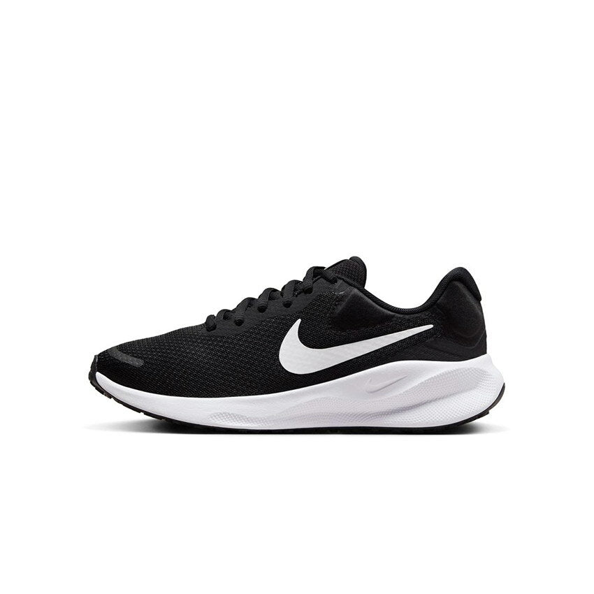 Nike Revolution 7 NIKE Zapatillas para correr para mujer Negro Negro Blanco FB2208 Zapatillas Zapatos Corte bajo Marca Sencillo Deportivo Deportes Correr Entrenamiento