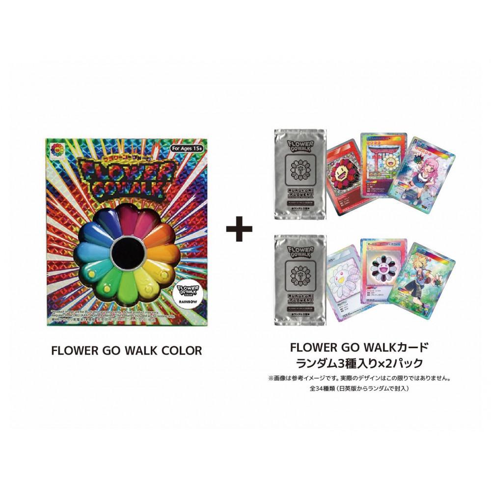 [Hometown Tax Donation] [Hometown Tax Donation Limited Set] FLOWER GO WALK COLOR (2 packs included) | Flower Go Walk Flower Go Walk Murakami Takashi Murakami Takashi Game Trading