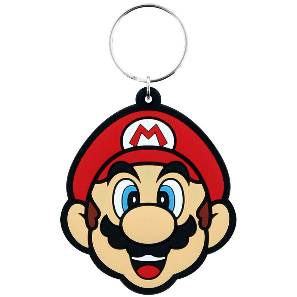 SUPER MARIO - Mario / Rubber Keyring / Keychain