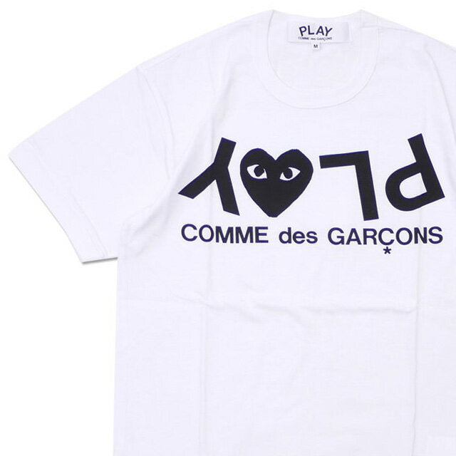 [8º Premio a la tienda excelente del mes de diciembre de 2014] Nueva camiseta PLAY COMME des GARCONS PLAY HEART LOGO TEE de Play Comme des Garcons para hombre y mujer Camiseta con logo en forma de corazón AX-T068-051