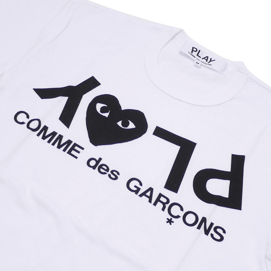 [8º Premio a la tienda excelente del mes de diciembre de 2014] Nueva camiseta PLAY COMME des GARCONS PLAY HEART LOGO TEE de Play Comme des Garcons para hombre y mujer Camiseta con logo en forma de corazón AX-T068-051