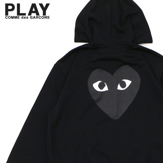 [8th Monthly Excellent Shop Award for the 2014 December] New Play Comme des Garcons BLACK HEART HOODIE Parka BLACK AX-T254-051