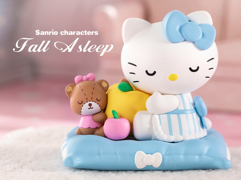 Personajes de Sanrio de la serie Fall Asleep [Paz]