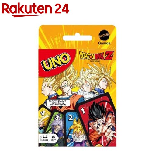 Juego Mattel Uno (UNO) Dragon Ball Z 112 cartas para 2-10 jugadores HGJ78 (1 pieza) [Juego Mattel] [Juego de mesa para fiestas de cartas]