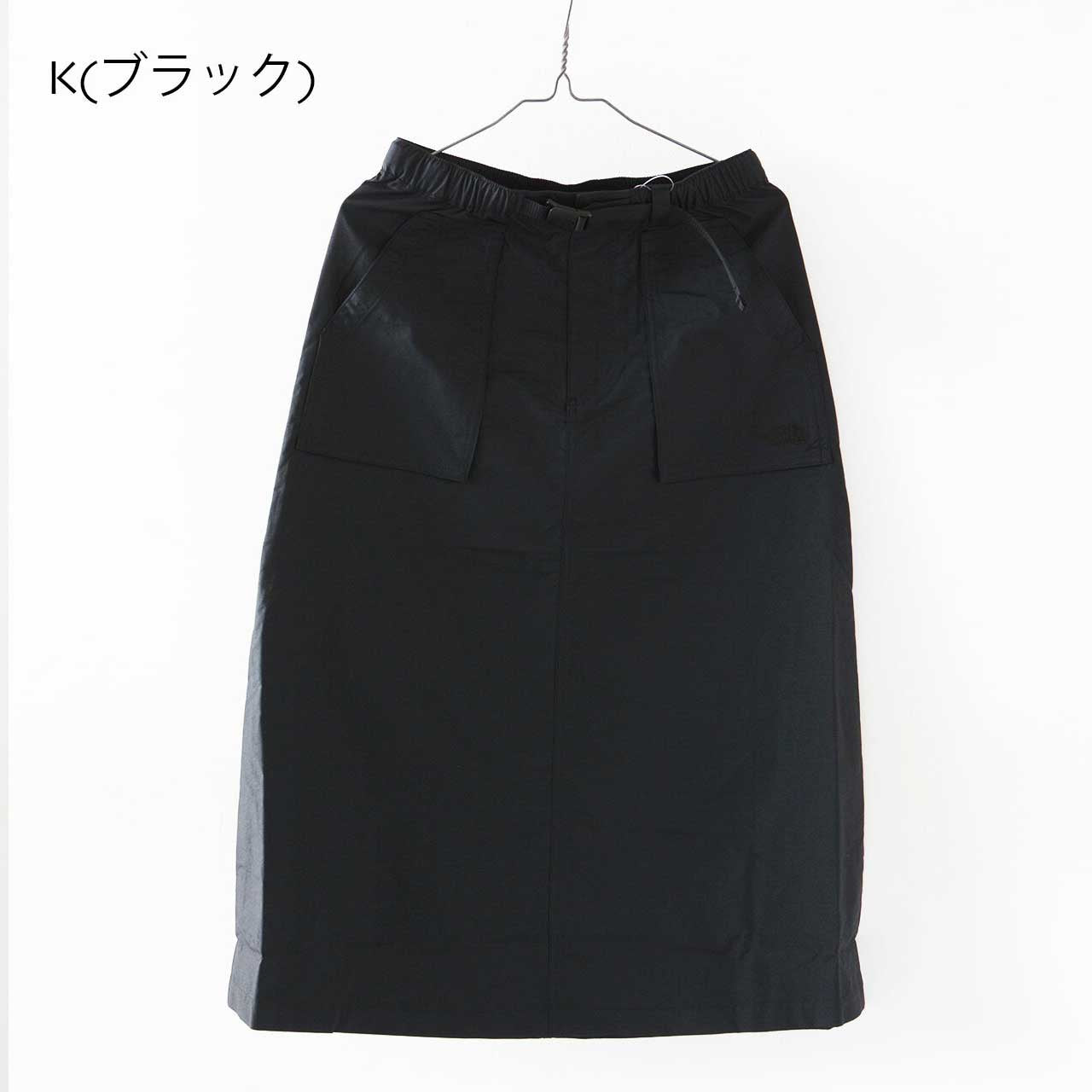 THE NORTH FACE [The North Face Authorized Distributor] Compact Skirt [NBW32330] Compact Skirt, Long Skirt, Nylon Skirt, Camping, Outdoor, LADY'S [2025SS]