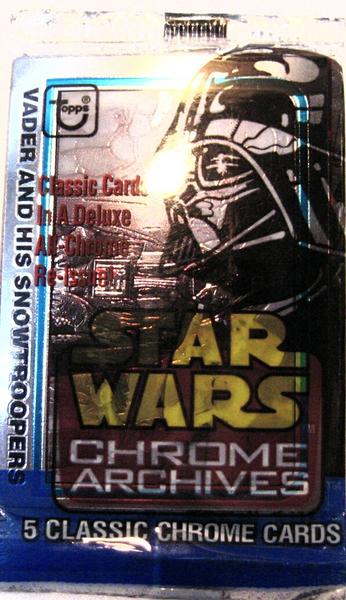 Star Wars Chrome Trading Cards 1 Pack