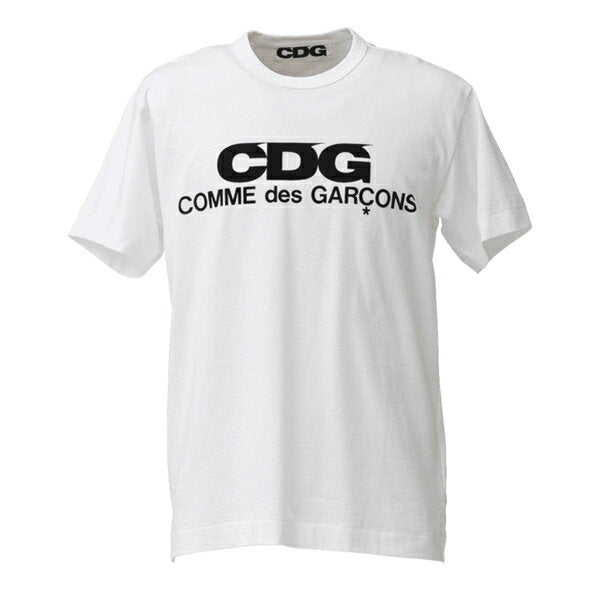 [COMME des GARCONS] COMME des Garcons CDG T-shirt Cut and sew Men's Garcons T-shirt Comme des Garcons shirt Brand T-shirt Brand logo Short sleeve T-shirt Tee shirt Embroidered logo Brand