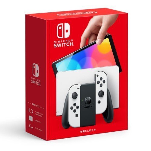 Nintendo Switch OLED Model Joy-Con (L)/(R) White HEG-S-KAAAA