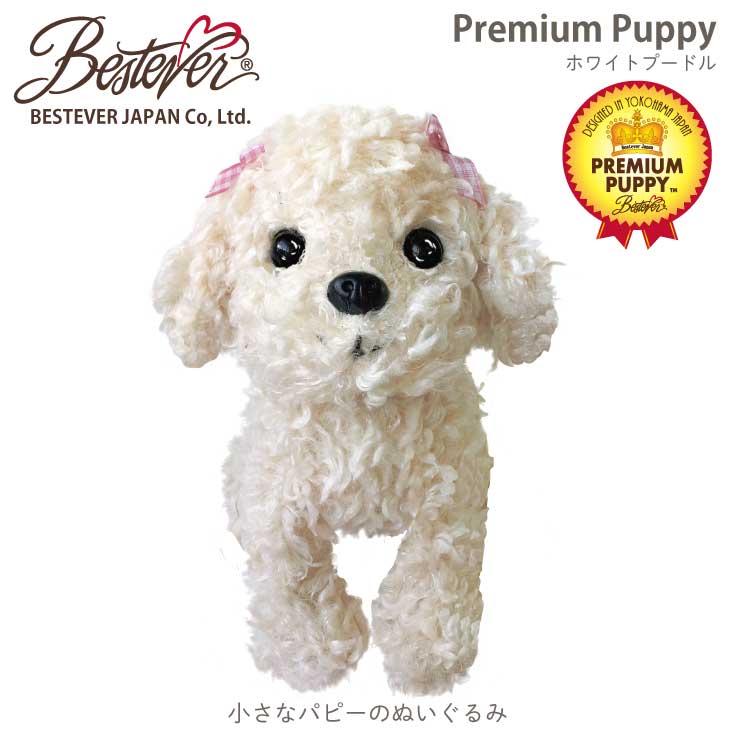 Plush Toy Poodle Cream White Dog Plush Real Premium Puppy Dog Puppy Dog Puppy Dog Breed Miscellaneous Goods Soft Cute Present Gift Birthday 53002 Same Day Shipping