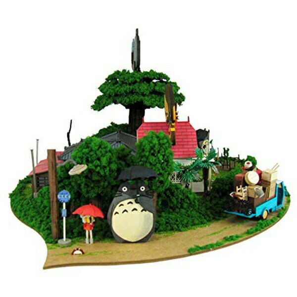 My Neighbor Totoro Minicyuuto Kit [Totoro Full of Diorama] <MK07-35> Studio Ghibli/Set/Model/Paper Craft/Sankei/Diorama Kit/Gift/Present/Stylish