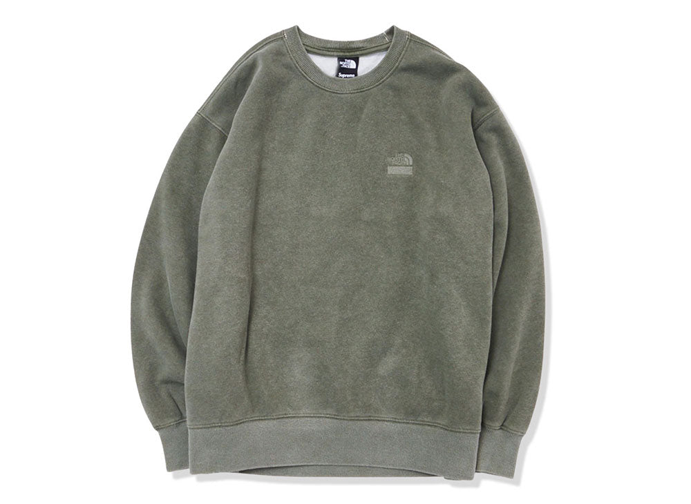 21SS Supreme / The North Face Pigment Printed Crewneck Supreme The North Face Pigment Printed Crewneck Sweatshirt [Used] New and Used