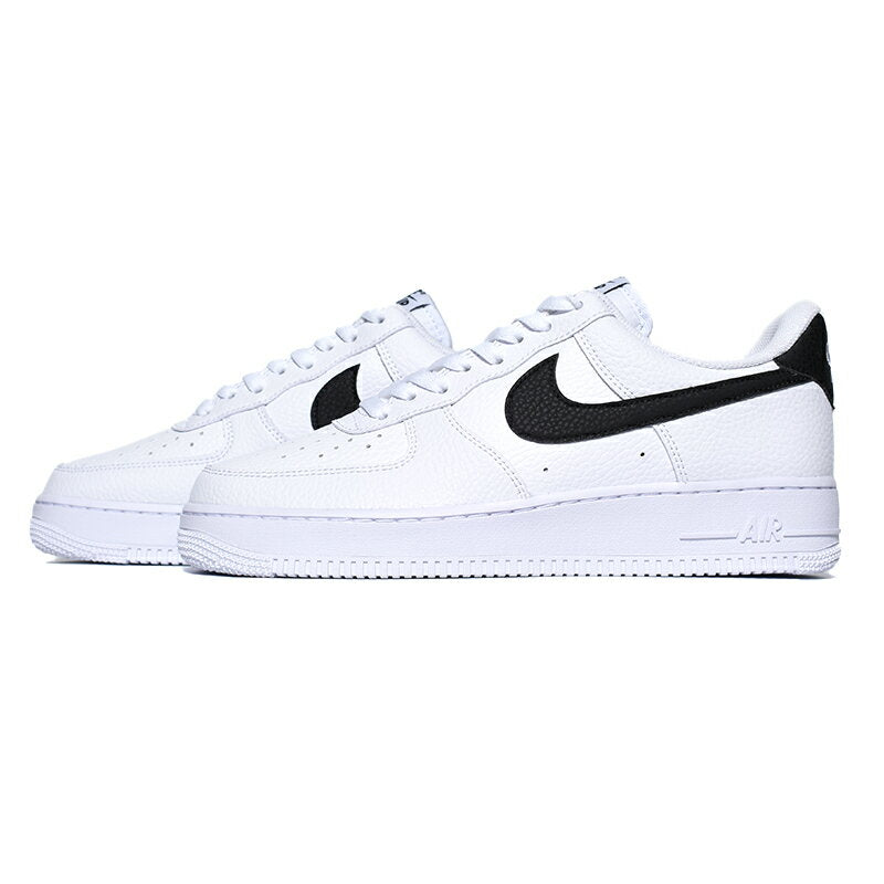 [Shopping Marathon Limited Coupons Available!!] NIKE AIR FORCE 1 '07 "WHITE MONO" Nike Air Force Sneakers (White Black Men's CT2302-100)