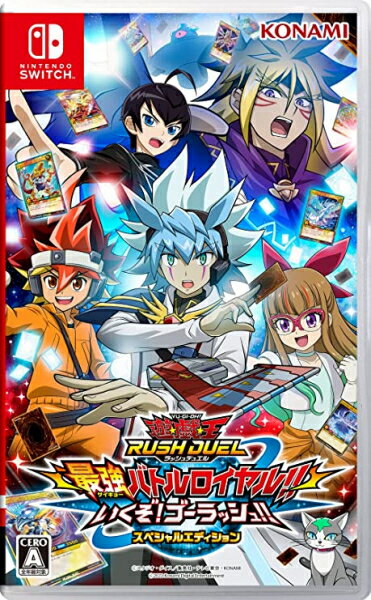 [Envío gratuito por Nekopos] Nuevo [Con bonificación] NS Yu-Gi-Oh! Rush Duel: The Strongest Battle Royal!! ¡Vamos! ¡Vamos Rush!! Edición especial 2022/12/1