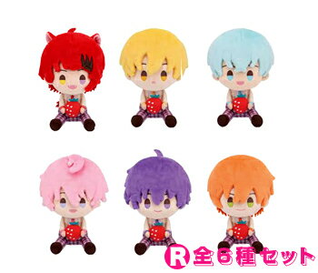 Stupuri Ichiban Kuji Plush Toys Set of 6 Types (Unused) Rinu-kun and Nanamori.・Jel-kun, Satomi-kun, Koron-kun, Ruto-kun: The beginning story Strawberry School Festival!!! Strolley Bellip�