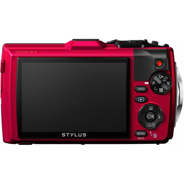 [Used] Olympus OLYMPUS STYLUS TG-3 Tough Red SD card included