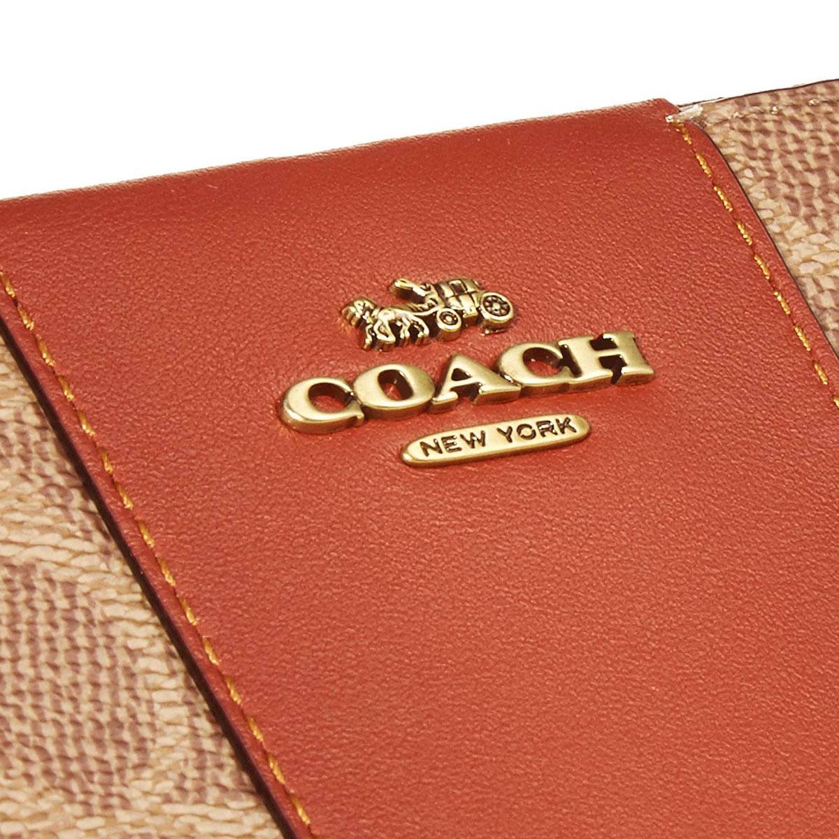 Coach Wallet Long Wallet Outlet Signature Women Coach