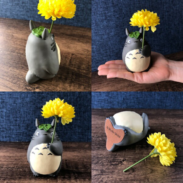 Ghibli My Neighbor Totoro Goods Artificial Flowers Only Vases Totoro Flower Umbrella (2023) Studio Ghibli Gift Totoro Gardening Garden Flower Character