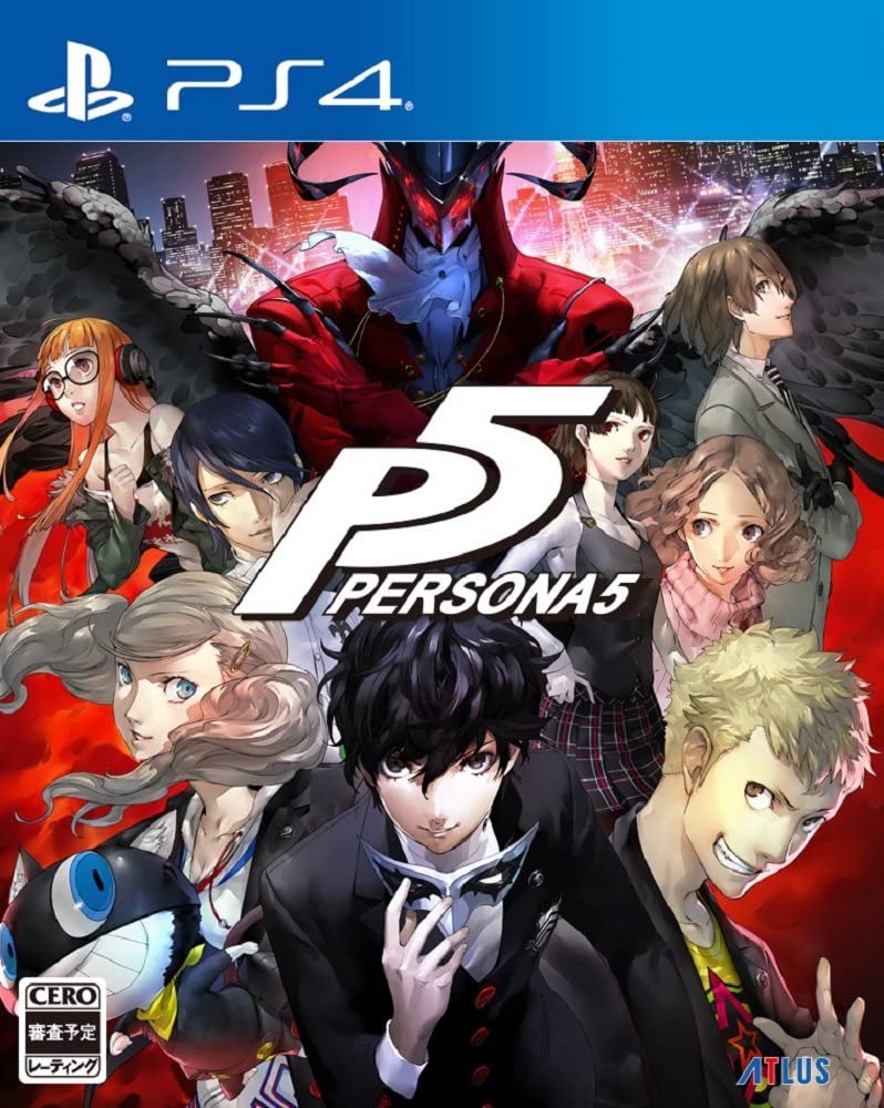 [Free Shipping] [Used] PS4 PlayStation 4 Persona 5