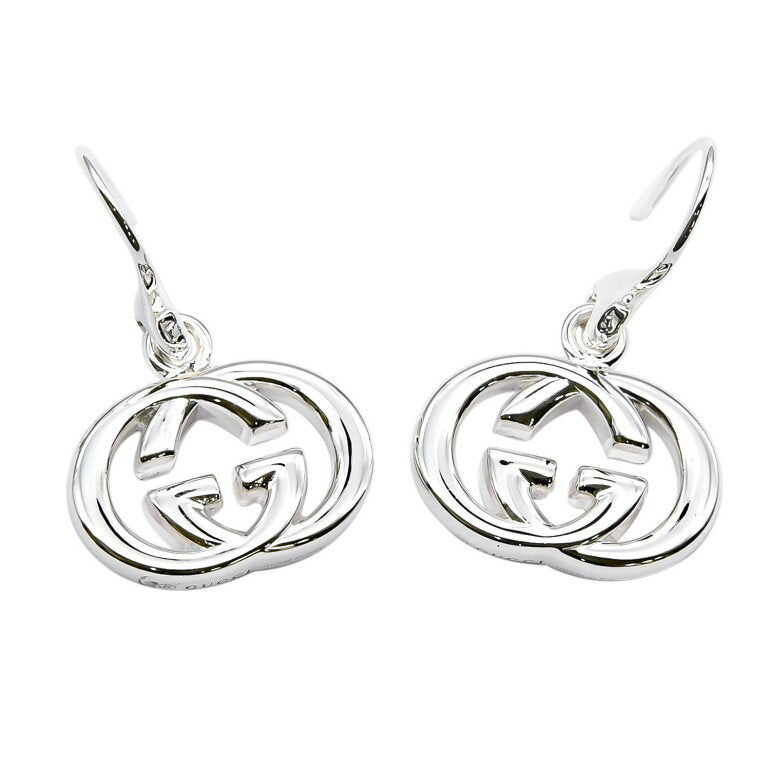 Gucci Earrings Jewelry GG Logo Earrings Silver 925 223321 J8400 8106 [Special Wrapping 660 yen (sold separately)]