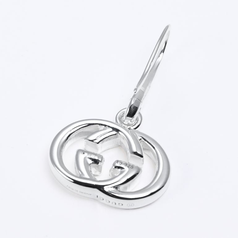 Gucci Earrings Jewelry GG Logo Earrings Silver 925 223321 J8400 8106 [Special Wrapping 660 yen (sold separately)]