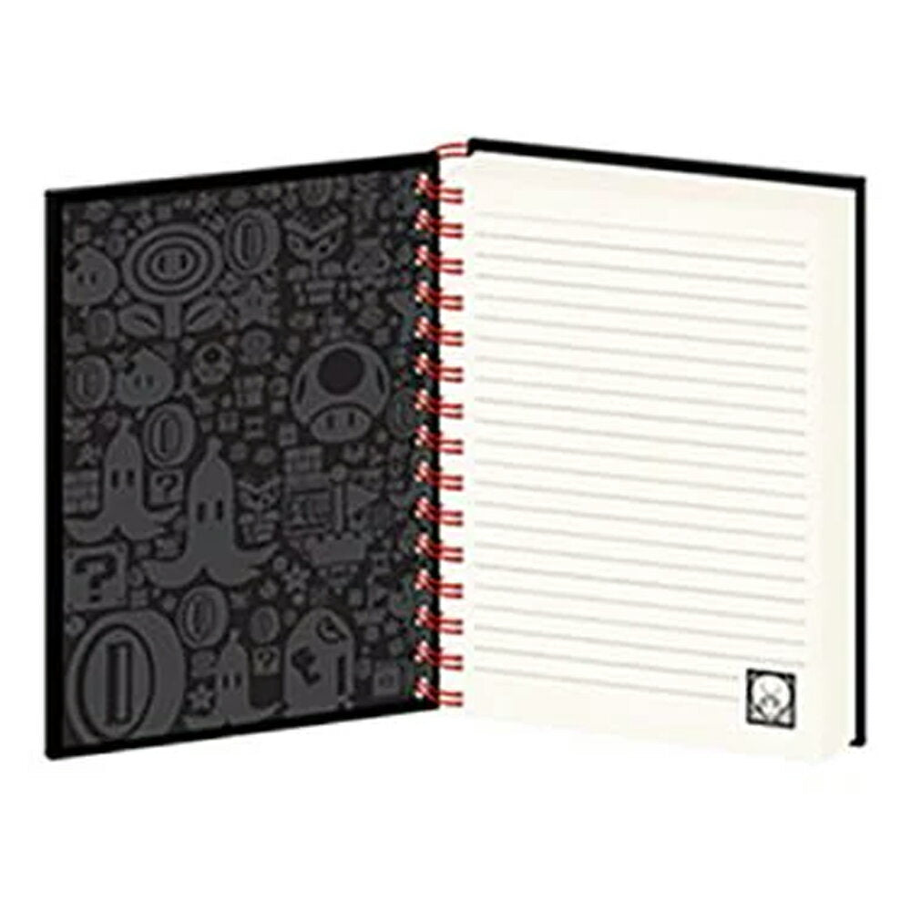 SUPER MARIO (40th Anniversary) - 4 Colour / A5 Wiro Notebook / Notepad [Official / Official]