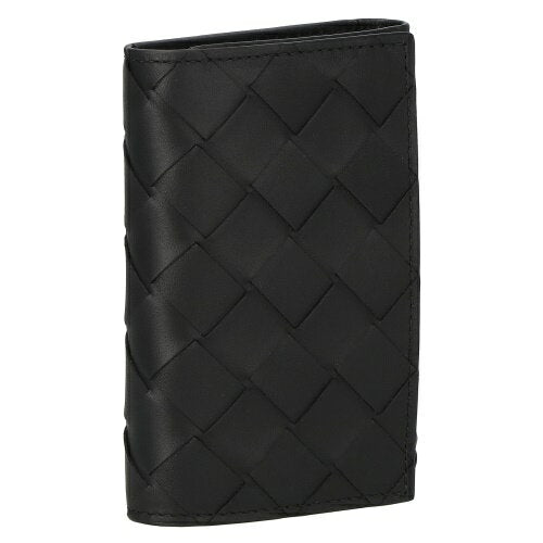 [Dos puntos: 3/4 8:00 pm - 3/5 24:00] Estuche para llaves Bottega Veneta para hombre Intrecciato Black BOTTEGA VENETA 630336 VCPQ4 8803