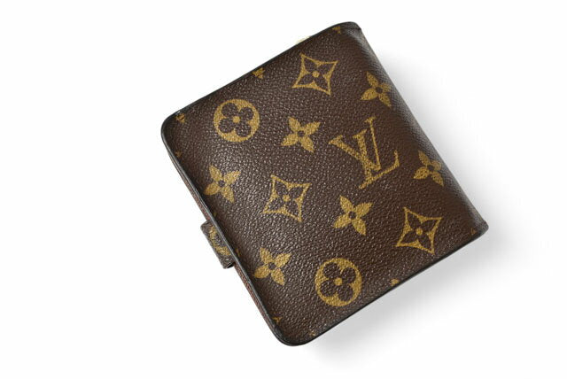 [5% off with a limited coupon! Until 3/21 ● Also great for new life] Louis Vuitton Wallet LOUIS VUITTON Folding Wallet/Round Zip Compact Zip M61667 Monogram [Used]