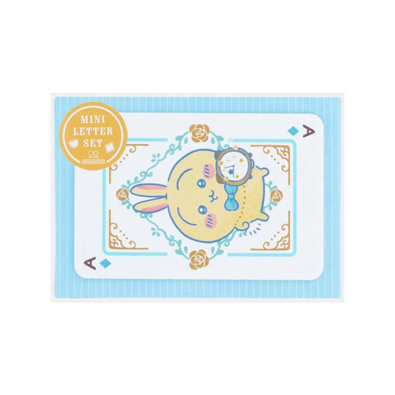 Chiikawa Mini Letter Set Playing Card A Chiikawa Envelope Letter Set Hand-Delivery Letter Set Cute Character Goods Present Gift Nanairodo