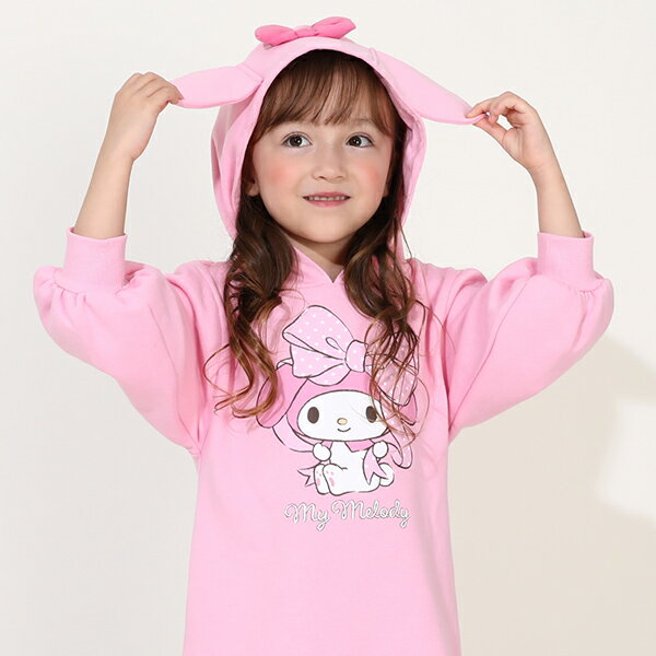 1/30~ [30% DE DESCUENTO EN LA VENTA FINAL] Vestido polar con cordones para juegos de rol de Sanrio a juego entre padres e hijos 9995K Muñeca bebé BABYDOLL Ropa para niños Bebés Niñas Hello Kitty Kuromi My Melody