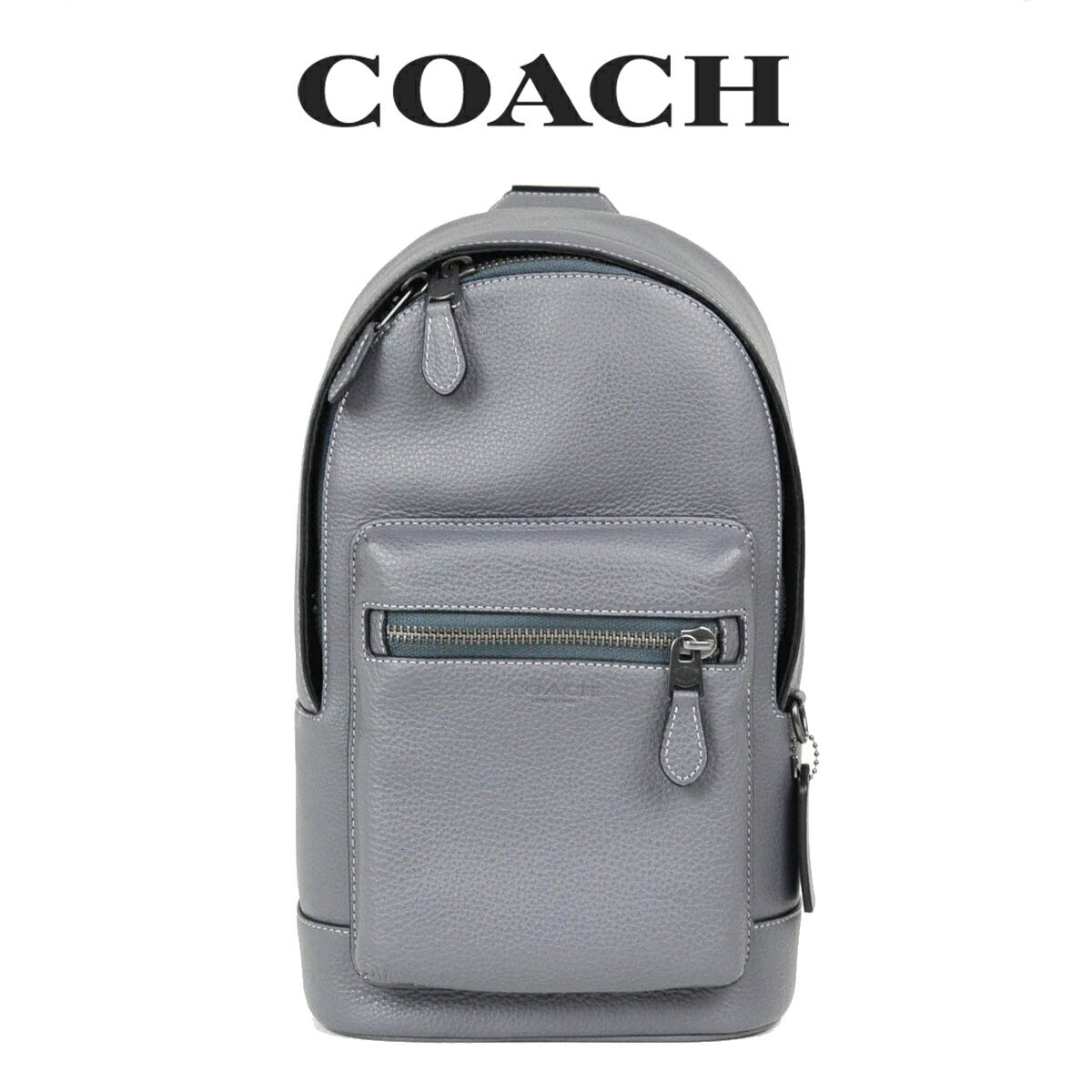 ★ COACH Outlet Men's Bag Body Bag 2540 QBQ9R (Industrial Gray) Gray [Stock Clearance]