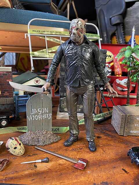 NECA Movie Friday the 13th PART5 Figura de acción de Jason de 8 pulgadas Productos estadounidenses Productos estadounidenses Productos