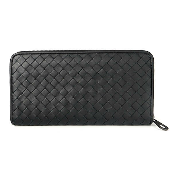 [Cupón disponible de hasta 4000 yenes _Hasta las 11:59 del día 14] Bottega VENETA Cremallera redonda de cuero para hombre Negro 510643 V4651 1000 | Marca