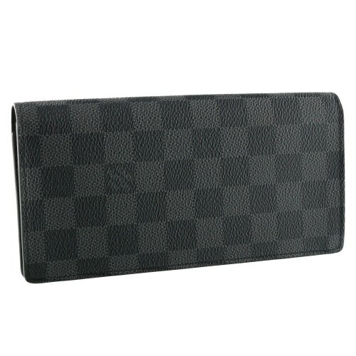 Louis Vuitton Wallet N62665 Damier Graphite Portefeuille Braza