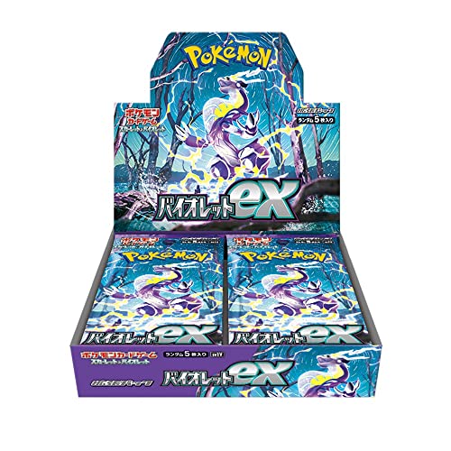 Pokemon Card Game Scarlet & Violet Expansion Pack Violet EX Box Pokemon Pokemon Trading Card Box