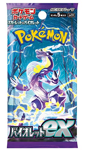 Pokemon Card Game Scarlet & Violet Expansion Pack Violet EX Box Pokemon Pokemon Trading Card Box