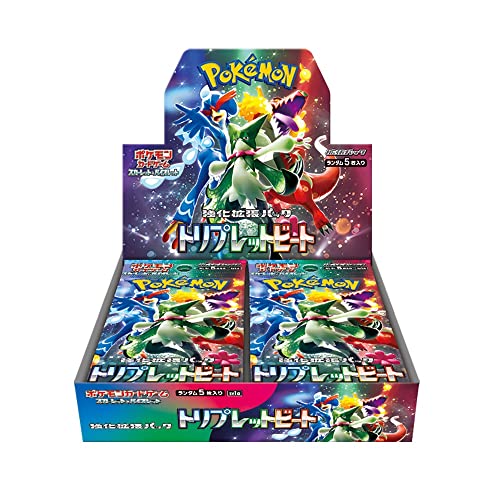 Pokemon Card Game Scarlet & Violet Enhanced Expansion Pack Triplet Beat BOX Pokemon Card Pokemon Card Trading Card Trading Card