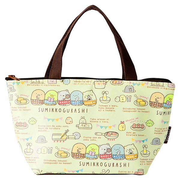 Cold lunch tote Sumikko Gurashi Cold bag Character (Cooler bag Tote bag Lunch bag Lunch bag Lunch bag Lunch tote bag Sumikko Gurashi Mini cool tote