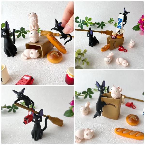 Ghibli Goods Kiki's Delivery Service Nose Character (2023) NOS-84 Studio Ghibli Gift Jiji Jiji Cat Cat Character Cute Toy Toy Interior