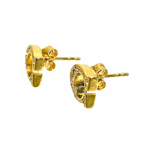 Coach Accessories Women's COACH Earrings Signature Stud Earrings F29824 GLD Gold Coach Women's WWW