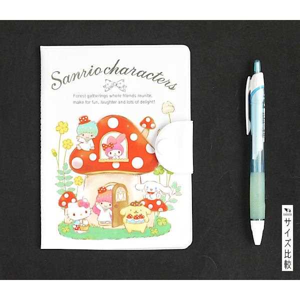 Medicine Notebook/Medical Card Case Sanrio M/X Mushroom 15.5 x 11.5cm (100 yen shop, 100 yen shop, 100 yen shop, 100 yen shop)