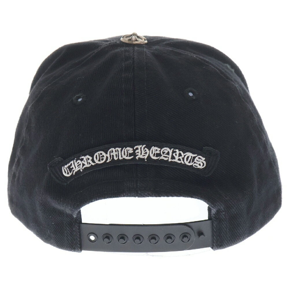 CHROME HEARTS RS3 Baseball Hat Baseball Cap with Cross Ball Black [Used] [Condition B] [Color Black] [Store Harajuku]