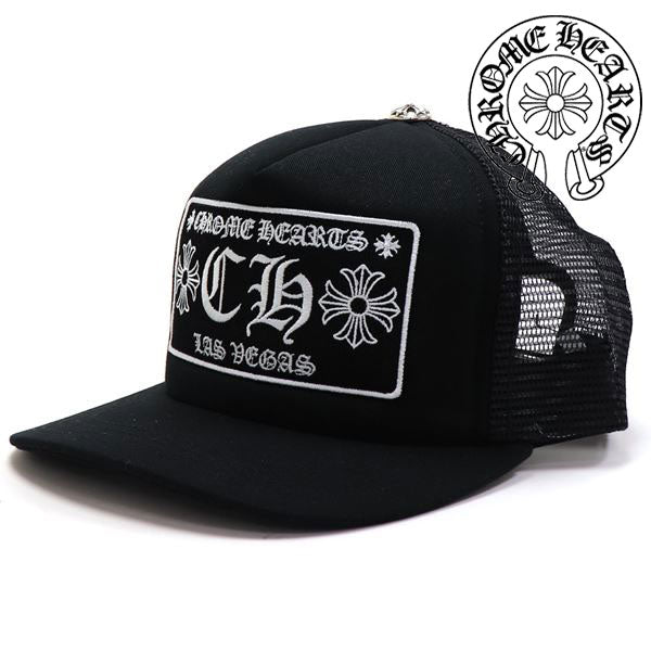 Chrome Hearts Cap Men's Las Vegas Limited CHROME HEARTS Cap Black Hat 304112505BLKBR0146 [Free Shipping ♪] Free Gift Wrapping