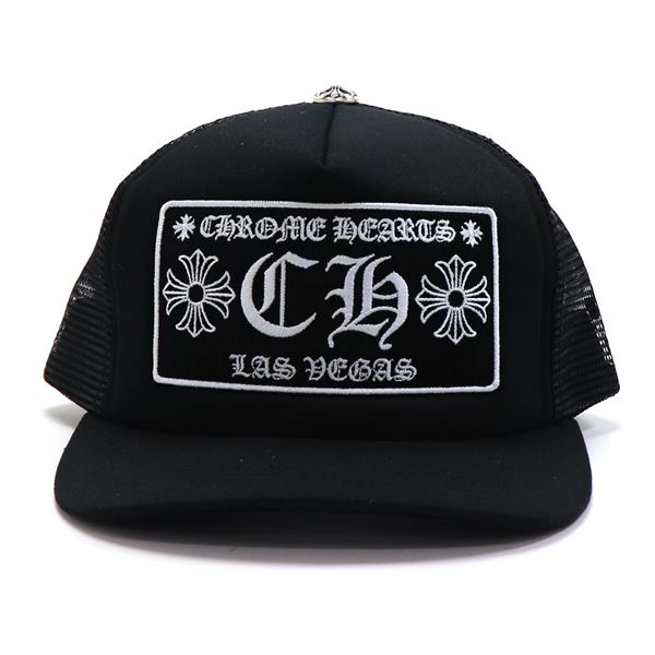 Chrome Hearts Cap Men's Las Vegas Limited CHROME HEARTS Cap Black Hat 304112505BLKBR0146 [Free Shipping ♪] Free Gift Wrapping