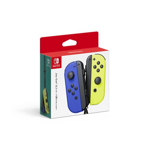 Switch Nintendo Controller Switch Joy-Con(L) Blue/(R) Neon Yellow HAC-A-JAPAA