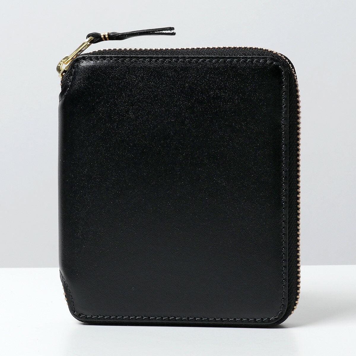 COMME des GARCONS SA2100 ARECALF Leather Round Zipper Bifold Wallet with Coin Purse Mini Wallet Black Men's Women's [po_sannn] [dc_kikaku]