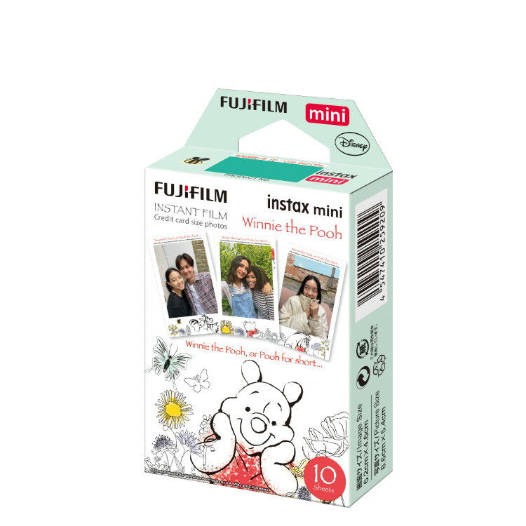 (Mail order available: up to 5 items) Fujifilm Cheki Film instax mini Frame type with pattern Winnie the Pooh [10 sheets] (Fujifilm Fujifilm) (Digital Life)