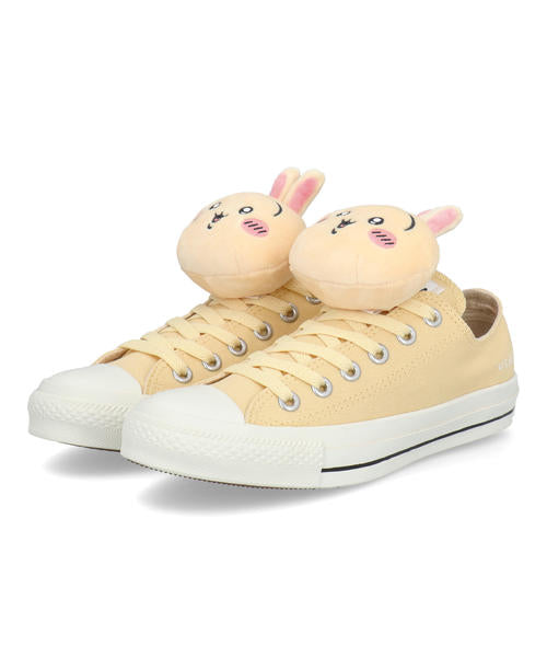 converse ALL STAR MC OX / CHIIKAWA [Chiikawa] Mascot removable women's sneakers (All Star MCOX / Chiikawa) 31314172 Rabbit